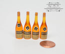 Dollhouse Miniature Bottle Champagne/ Miniature Alcohol A64-2