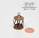 1:12 Dollhouse Miniature Small Rusted Lantern AZ EIWF621