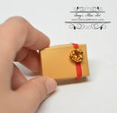 1:12 Dollhouse Miniature Box of Christmas Decorations AZ B0232