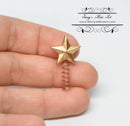 1:12 Dollhouse Miniature Christmas Tree Star Topper AZ B0237
