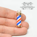 1:12 Dollhouse Miniature Brass Barber's Pole AZ B0171