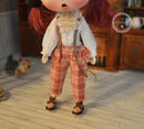 Blythe Overalls Outfit/ Blythe Shirt/ Pants Pullips Azone/ Licca OB24 BJD MJA119-B
