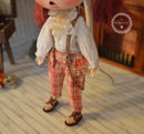 Blythe Overalls Outfit/ Blythe Shirt/ Pants Pullips Azone/ Licca OB24 BJD MJA119-B