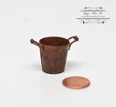 1: 12 Dollhouse Miniature Small Rust Bucket/Miniature Bucket AZ EIWF580