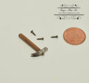 1:12 Dollhouse Miniature Hammer with Nails MWC 773
