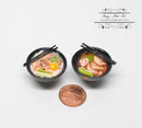 1:12 Dollhouse Miniature Japanese Ramen in Bowl Noodle HMN 1585