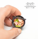 1:12 Dollhouse Miniature Japanese Ramen in Bowl Noodle HMN 1585