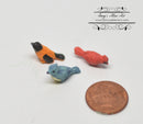 1:12 Dollhouse Miniature Song Birds Set of 3 AZ D1617