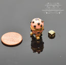 1:12 Dollhouse Miniature Imperial Jeweled Egg- Pink BD J012