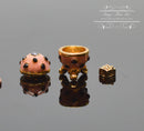 1:12 Dollhouse Miniature Imperial Jeweled Egg- Pink BD J012