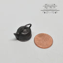 1:12 Dollhouse Miniature Teakettle Black IM 0331-1