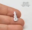 1:12 Dollhouse Miniature Snowman Cookie Cutter IM 0421