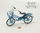 1:12 Dollhouse Miniature Blue Bicycle / Miniature Toy AZ B5227