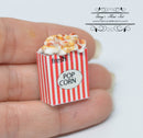 1:12 Dollhouse Miniature Popcorn in Paper Bag Snack BD F020
