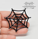 1:12 Dollhouse Miniature Black Metal Decorative Spiderweb/Halloween BD H003