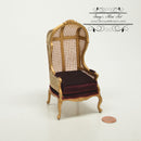 1:12 Cane Backed Porter Chair/Furniture AZ jj05049g
