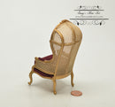1:12 Cane Backed Porter Chair/Furniture AZ jj05049g