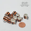 Dollhouse Miniature Stripes Coffee Mug HMN 1495