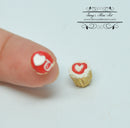 1:12 Dollhouse Miniatures Valentine's Cupcakes BD K035