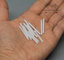 1:12 Dollhouse Miniature White Candles Set 12pcs HH MUL4621