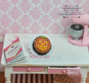 1:12 Dollhouse Miniature Halloween Chocolate Cake /Miniature Cake HMN 807