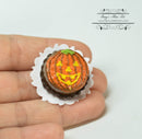 1:12 Dollhouse Miniature Halloween Chocolate Cake /Miniature Cake HMN 807