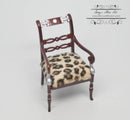1:12 Dollhouse Miniature Art Nouveau Armchair Furniture AZ P3466