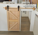 1:12 Dollhouse Farmhouse Sliding Door Kit SMA F010