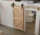 1:12 Dollhouse Farmhouse Sliding Door Kit SMA F010