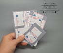 1:12 Dollhouse Miniature USPS Priority Mail Box Set of Four SMA HM005