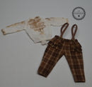 Blythe Overalls Outfit/ Blythe Shirt/ Pants Pullips Azone/ Licca OB24 BJD MJA119-A