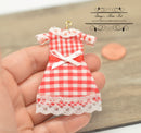 1:12 Dollhouse Miniature Dress on the Hanger/Clothing A15-B