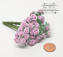 1:12  Dollhouse Miniature 10 PC 10 mm Roses/ Flowers  DI 2