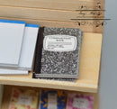 1:12 Dollhouse Miniature Composition Book/ Miniature School HRM 56100