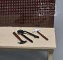 1:12 Dollhouse Miniature 3 Piece Tool Set AZ B0100