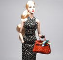 1:6 Doll Handbag Orange/ Purse Poppy Parker FR Fashion Royalty MJC63