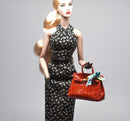 1:6 Doll Handbag Orange/ Purse Poppy Parker FR Fashion Royalty MJC63