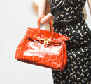 1:6 Doll Handbag Orange/ Purse Poppy Parker FR Fashion Royalty MJC63