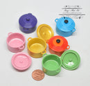 1:12 Dollhouse Miniature Pot with Lid/ Miniature kitchen D157