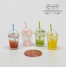 1:12 Dollhouse Miniature Cup of Ice Drinks/ Doll Miniature Drink D163