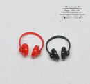 1:12 Dollhouse Miniature Headphone  D180