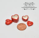 1:12 Dollhouse Miniature Heart Shaped Containers - Set of 2 BD B419