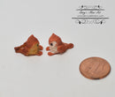 DIS 1:12 Dollhouse Miniature Set of 2 Owls BD MF027