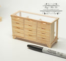 1:12 Dollhouse Unpainted Display Counter/Unfinished Furniture VM 1514
