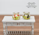 1:12 Dollhouse Miniature Glass Fish Tank Pet D187