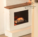 1:12 Dollhouse Miniatures Flickering Log 'n Flame CR 201