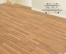 1:12 Dollhouse Miniature Walnut Wood Flooring/Miniature Floor SMA FL002