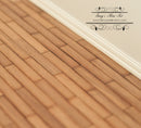 1:12 Dollhouse Miniature Walnut Wood Flooring/Miniature Floor SMA FL002