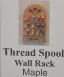 1:12 Dollhouse Miniature Thread Spool Wall Rack Kit DI FS513