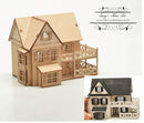 1:144 Laser Cut Farmhouse Dollhouse Kit /DIY Dollhouse SMA HS007